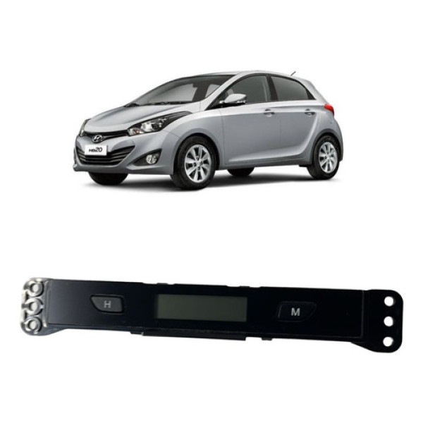 Relógio Painel Digital Hyundai Hb20  2012 A 2019 