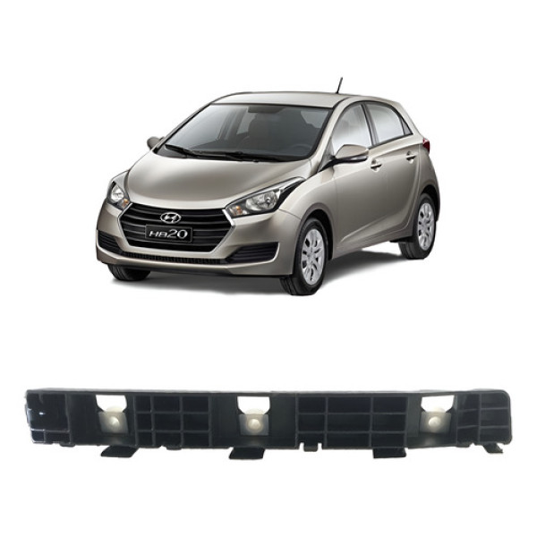 Suporte Parachoque Traseiro Direito Hyundai Hb20 2012 À 2019
