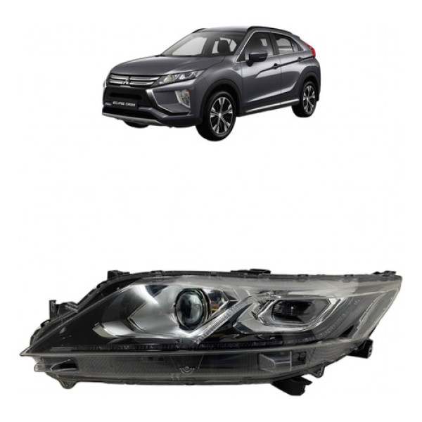 Farol Esquerdo Full Led Eclipse Cross 2020 A 2023 S/xênon