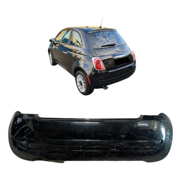 Parachoque Traseiro Fiat 500 2011 2012 2013