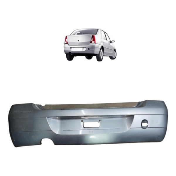 Parachoque Traseiro Renault Logan 2007 2008 2009 2010