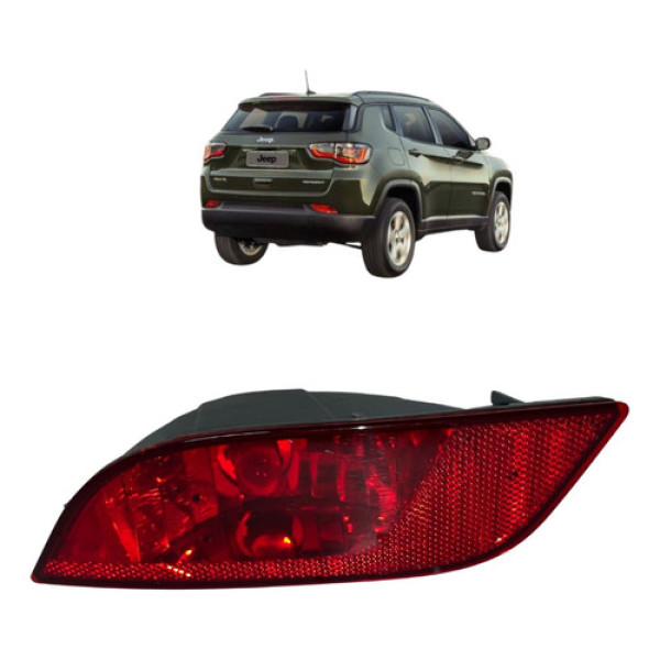 Lanterna Direita Refleto Parachoque Jeep Compass 2017 A 2021