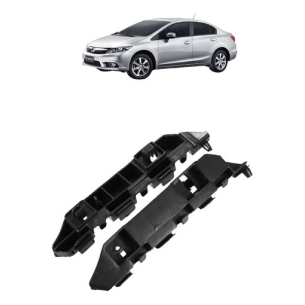 Guia Direito Pára-choque Dianteiro Honda Civic 2012-2015
