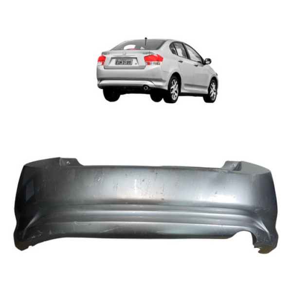 Parachoque Traseiro Honda City 2010 2011 2012