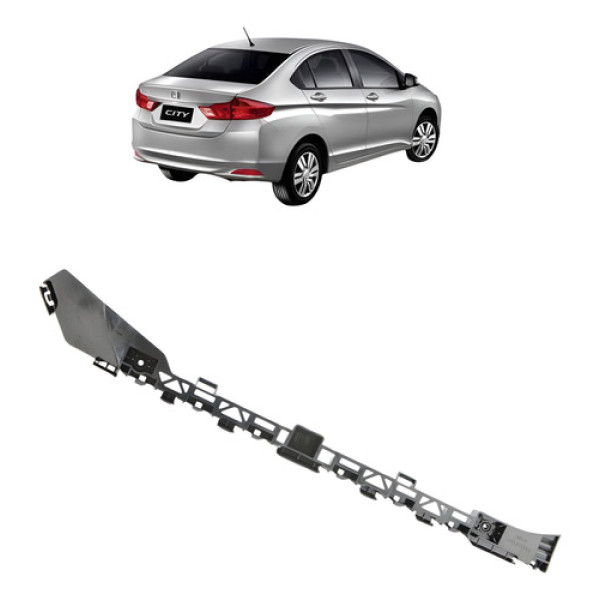 Guia Suporte Parachoque Traseiro Esquerdo City 2015 A 2019