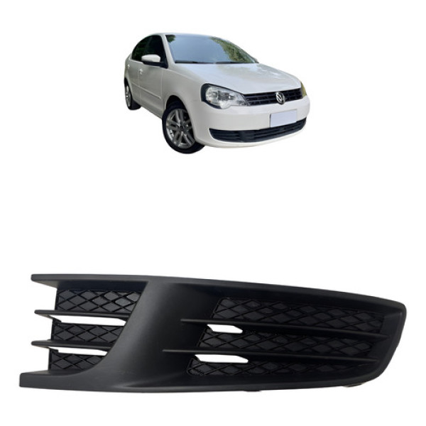 Moldura Farol Milha Esquerdo Polo 2012 A 2015