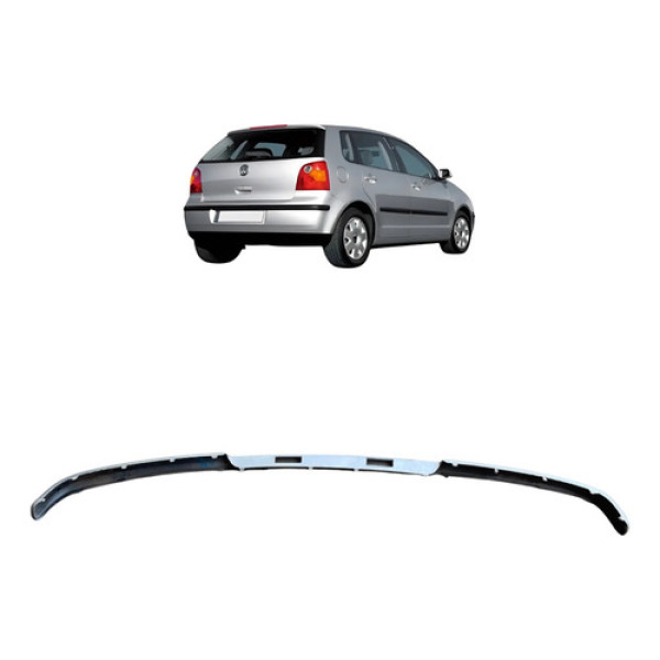 Spoiler Parachoque Traseiro Original Polo Hatch 2003 A 2007